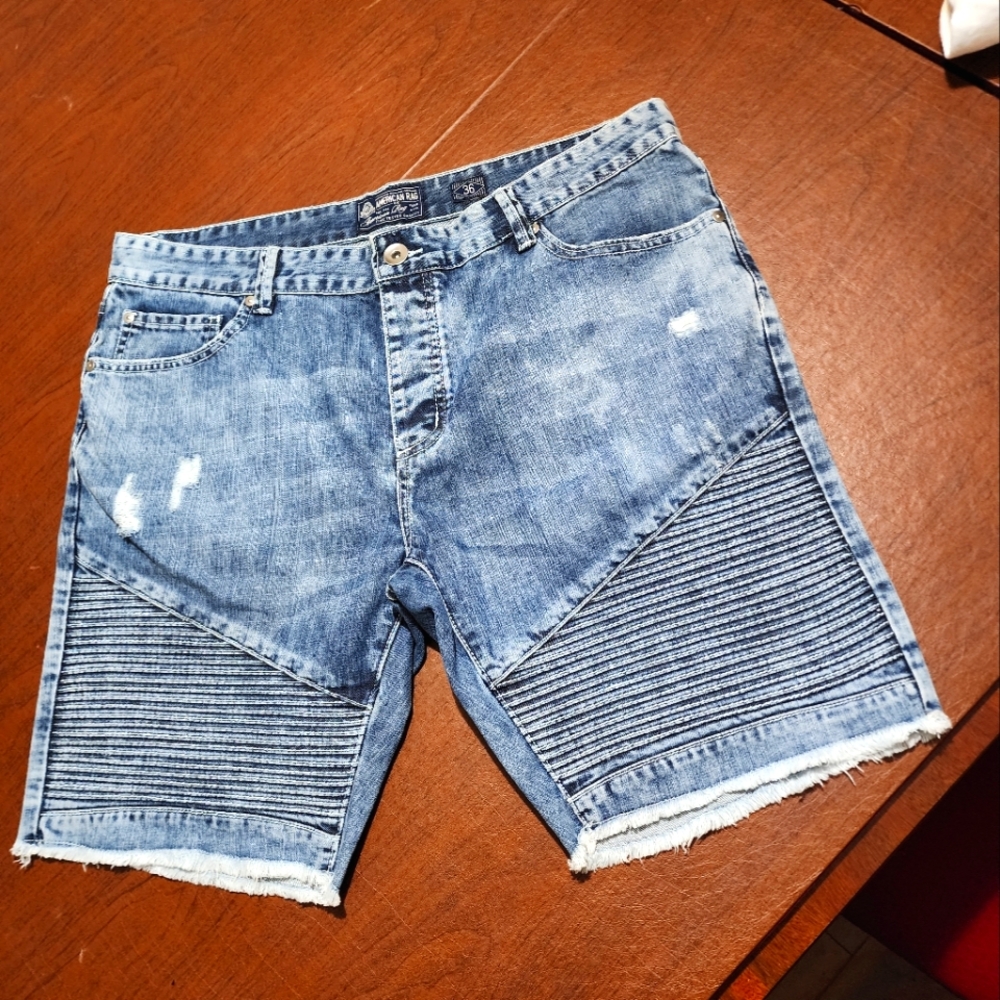 NWOT... American Rag Blue Denim Jeans Shorts - Picture 3 of 6